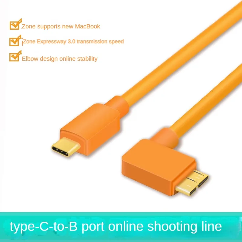 3M 5M 10M USB 3.1 Type-C to USB 3.0 Micro B Cable Male Connector Fast Data Sync Cord For Macbook External Hard Drive Disk Camera