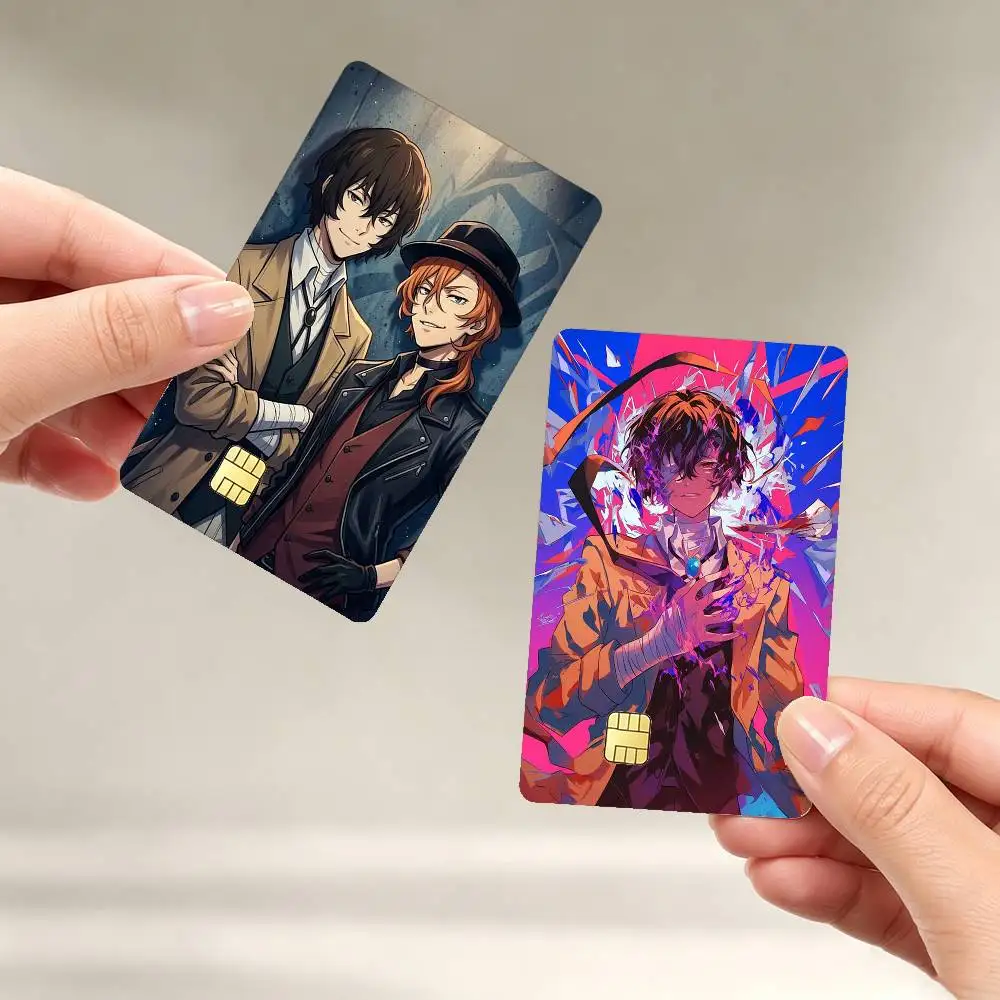 Bungo Stray Dogs dazai osamu Sticker Film Tape Skin for Credit Card Debit Card Waterproof Stickers