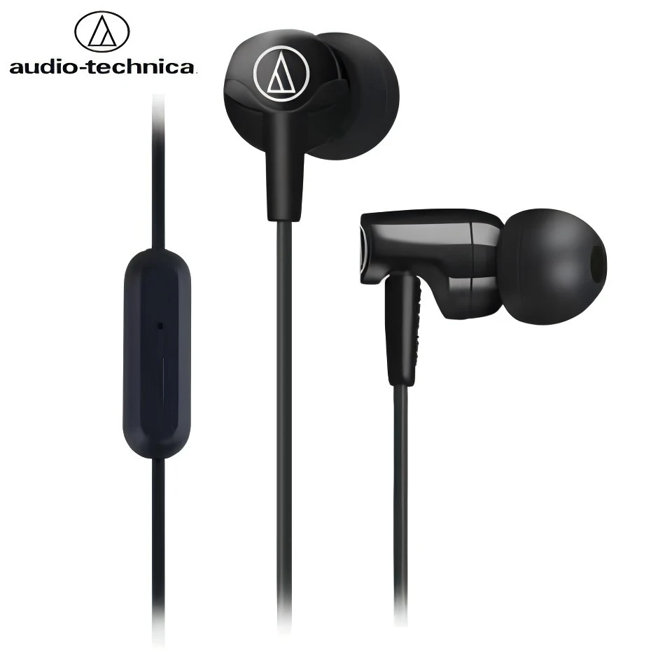 オリジナルオーディオテクニカ-ath-clr100is-35mm-有線イヤホン-hifi-インイヤーディープベースイヤホン-ハイレゾヘッドセット-1-ボタンリモコン-マイク付き