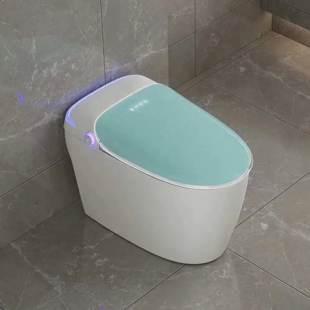 

European Modern Integrated Smart Bathroom Smart Bathroom Tankless Automatic Flushing With Remote Control Function