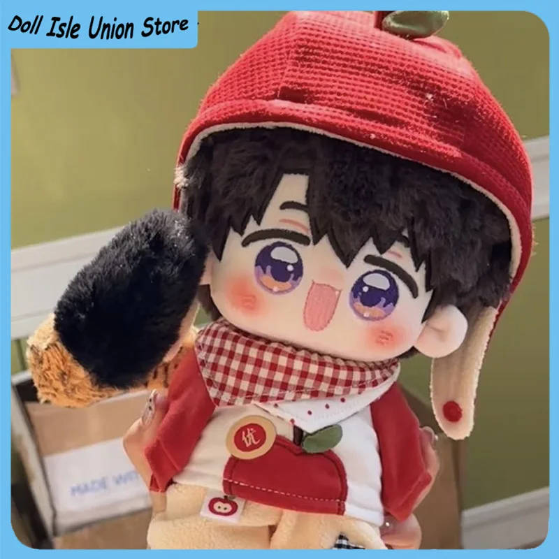 

Caleb красивая леопардовая хлопковая кукла игрушки 20 см аниме любовь и глубокое пространство Doujin платье плюшевая фигурка плюшевая