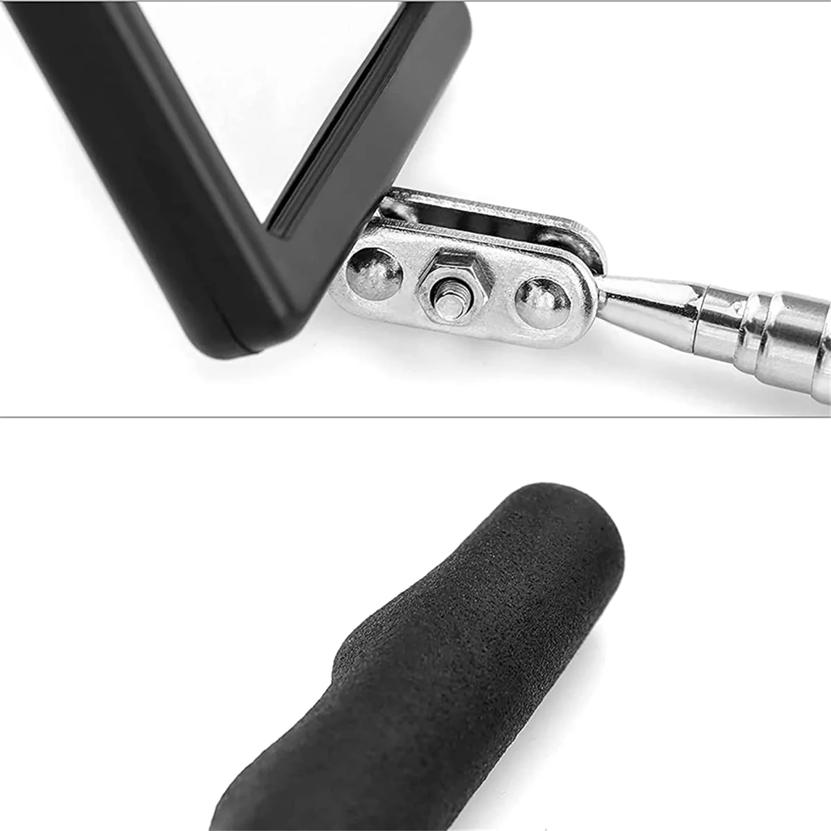

PA-Inspectionmirror Telescoping with Light Mirrorpractical Addition to Car Repair,Inspection Tool for Checking