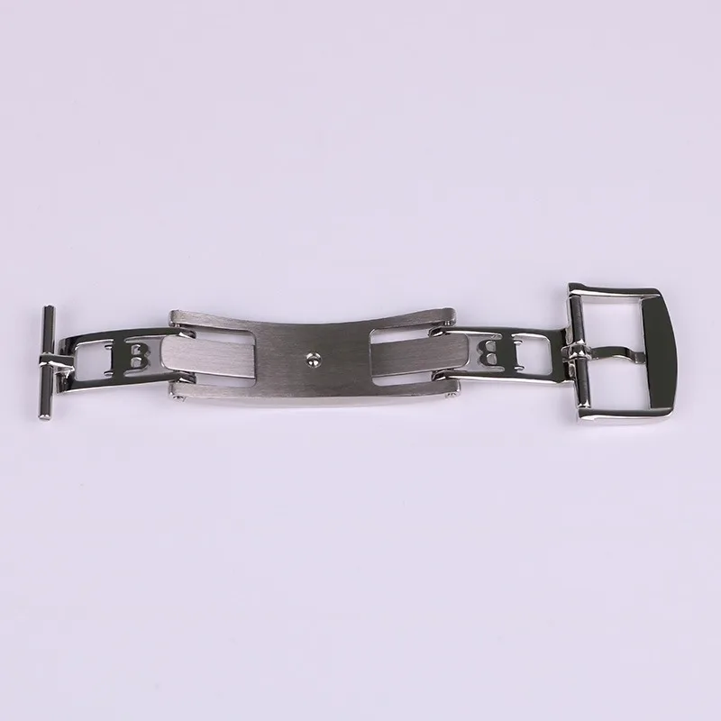 XIANERSHANG Male Custom B-lancpain V-ILLERET 6654 Original Watch Clasp 18MM Belt Buckle 316L Stainless Steel Butterfly Buckle