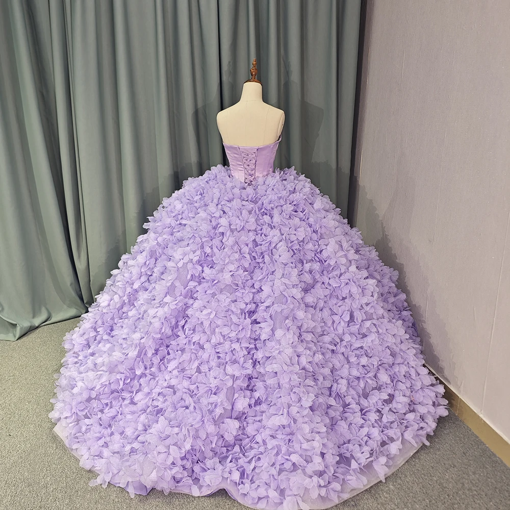 Jancember 2024 Shiny Quinceanera Dress Ball Gown Bride Robe Sweet 16 Dress Applique Lace Beads Bridal Dresses Vestidos 15 De