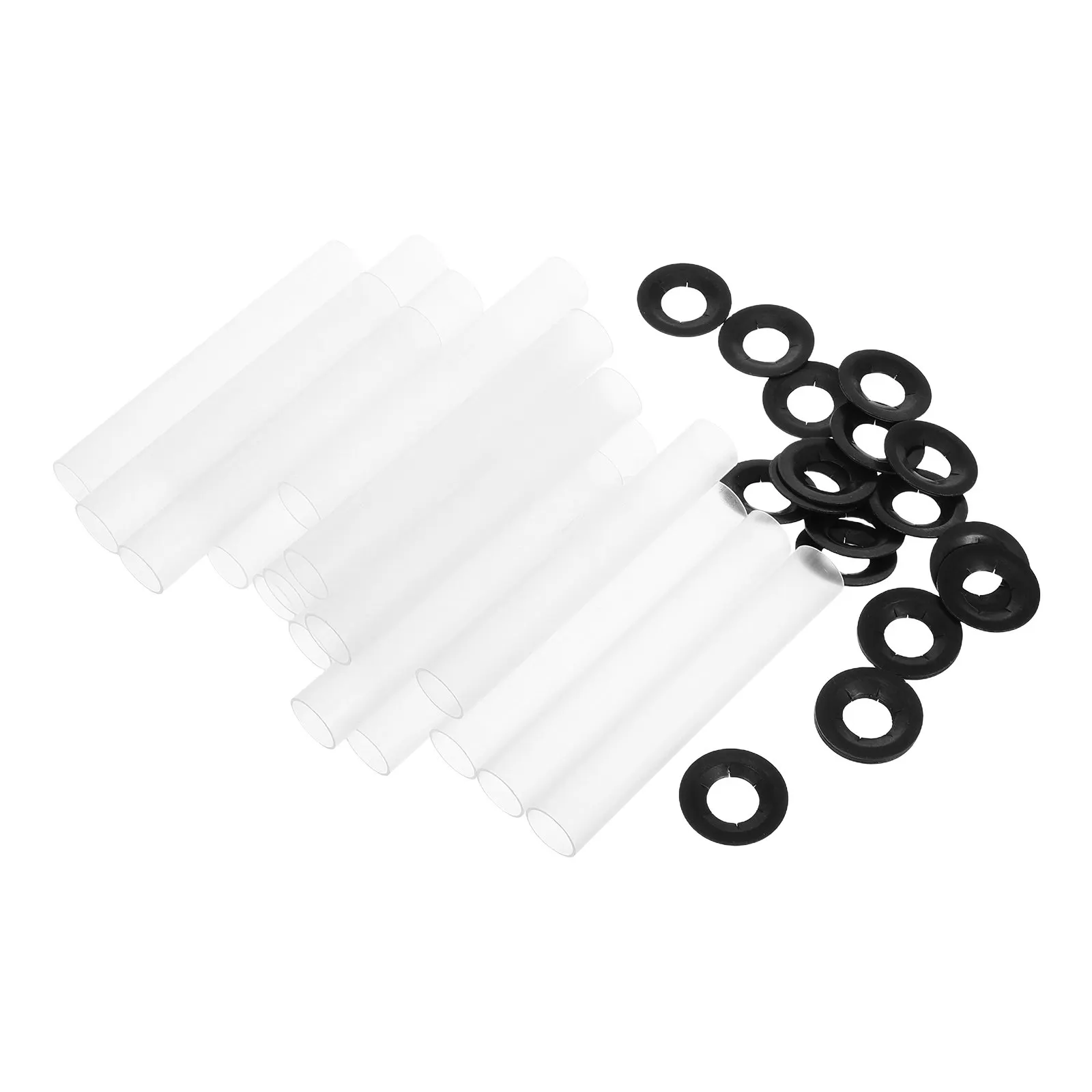 

Комплект бесшумных роликовых втулок для петель гаражных ворот, прочный пластик, конструкция для снижения шума, для плавной работы, совместим с большинством моделей