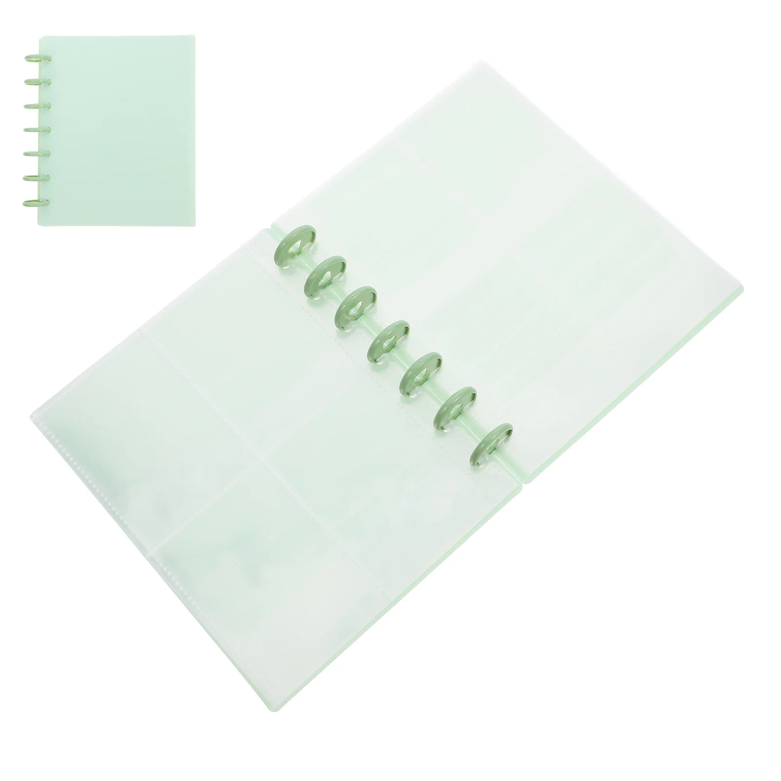 Photocard Album Binder Compact 3 Inch Kpop Photocard Portable Photo Storage Book Card Holder Photo Storage Book