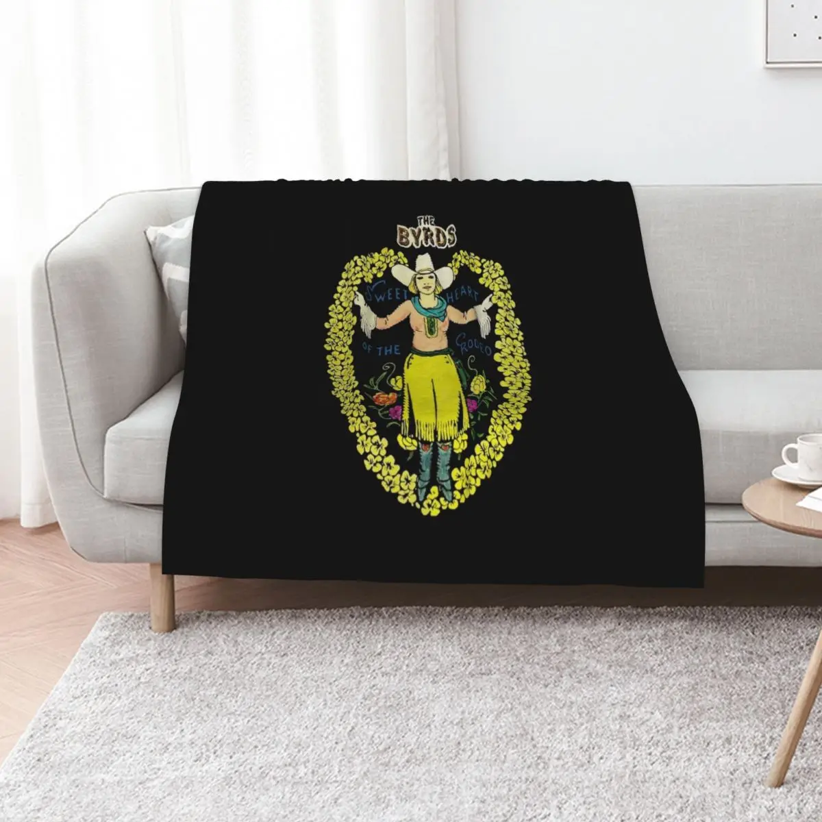 The Byrds Sweet Heart of the Rodeo Throw Blanket cosplay anime Plaid Decoratives Warm Stuffeds sofa bed Blankets