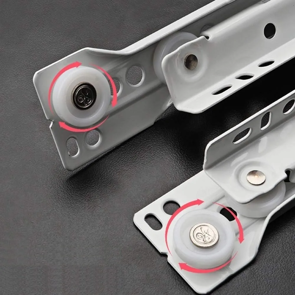 شرائح خزانة بإطار للوجه بدون إطار، 30 عبوة، طراز أوروبي 10 بوصة، سعة 75 رطل، فولاذ ملفوف على البارد، مطلي بالمسحوق لـ Durab