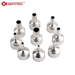 JCD 2022 New 9Pcs/Set Welding Nozzle For Hot Air Gun Stainless steel Different Sizes Nozzles For 8858 8898 858D 8908 8206 Nozzle