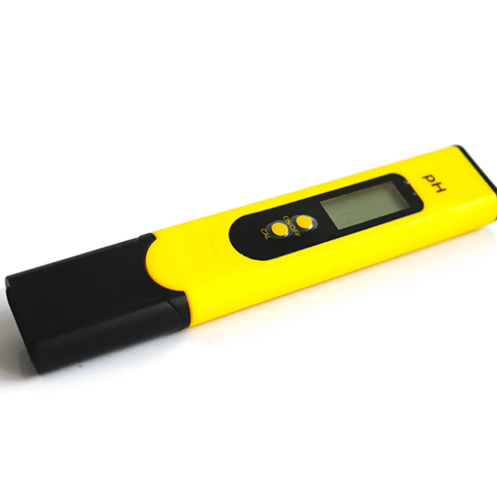 

1pc Ph Testing Pen Digital Lcd Display High Precision Probe For Aquarium Swimming Pool Lab Use Plastic Metal Body Ph Meter
