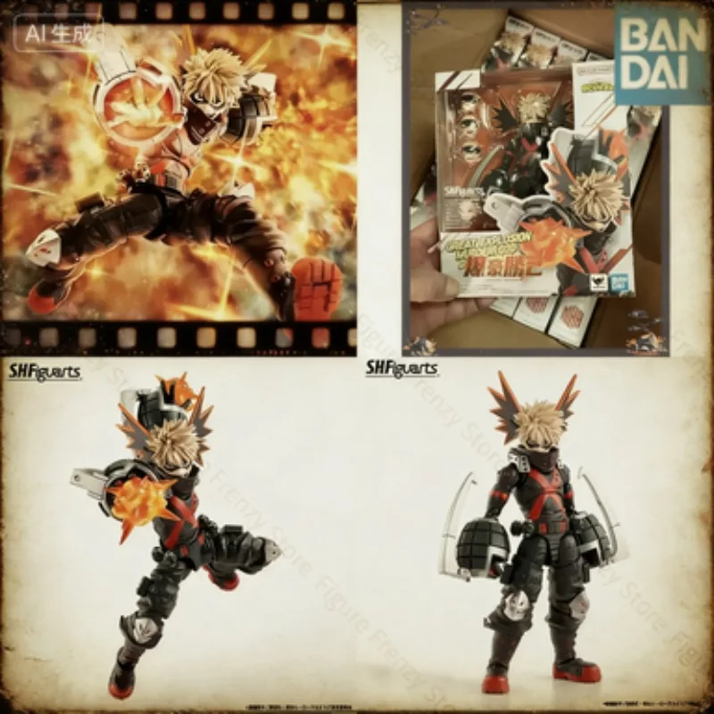 

Специальное предложение: В наличии коллекционная фигурка Бакуго Кацуки (SHF) из аниме «Моя геройская академия» от Bandai – модель для демонстрации для фанатов