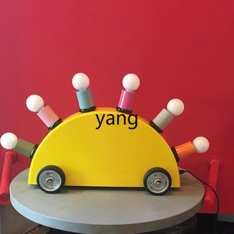 Yjq Artistic Atmosphere Table Lamp Creative Personality Car Modeling Lamp Decoration