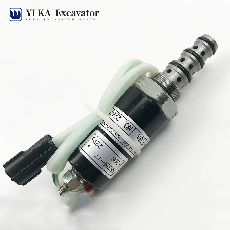 

For Doosan daewoo dh210 220 215 225-5-7 Main pump Hydraulic pump proportion Solenoid valve excavator