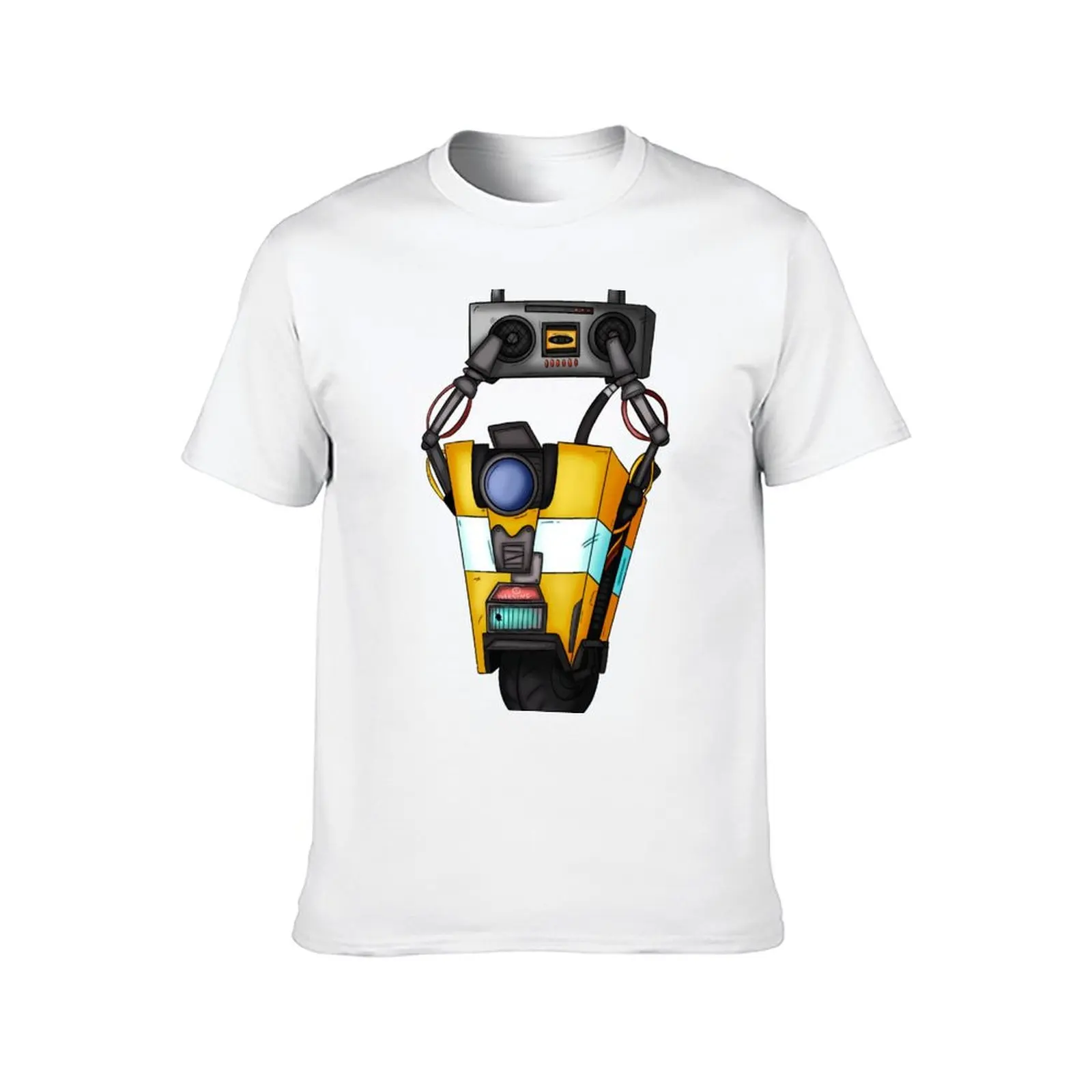 Borderlands Boombox Claptrap T-Shirt graphic tee shirt Blouse Man t-shirt mens cotton t shirts