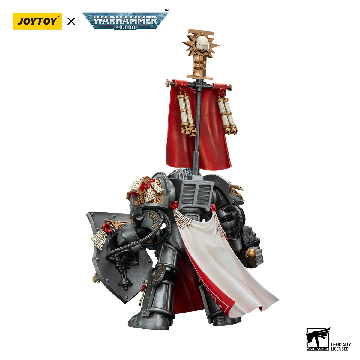 ฟิกเกอร์แอคชั่น TOYVERSE JOYTOY Warhammer 40k 1/18 รุ่น Grey Knights Kaldor Draigo