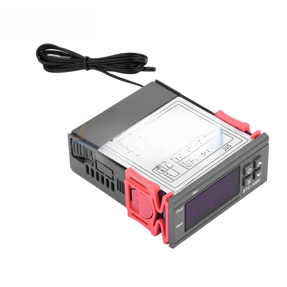 

STC-1000 12V 24V 110V 220VLED Digital Thermostatic Box Temperature Controller Temperature Relay Heating and Cooling