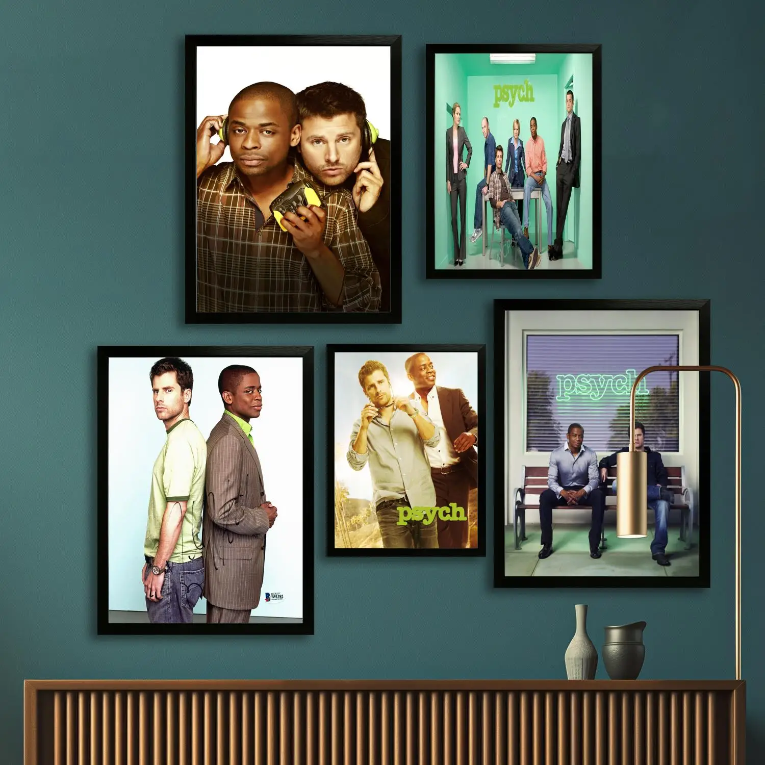 psych tv show Canvas Art Poster and Wall Art, Picture Print, Modern Family Bedroom Decor, Posters,Decorative painting