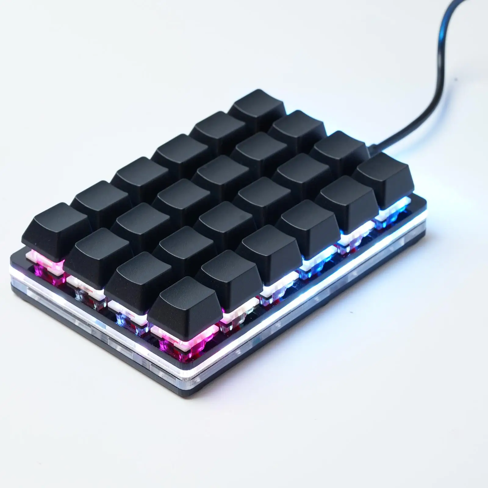 Mini USB Custom Mechanical Keyboard 2/3/4/6/9/12/16/24 Keys Gaming Keyboard Sayo Device Shortcut Programmable Keypad Keys Macro