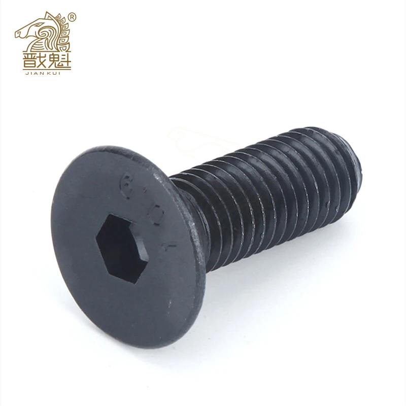 5-50pcs M2 M2.5 M3 M4 M5 M6 M8 Din7991 Stainless Steel 304 Or Black Grade 10.9 Hexagon Hex Socket Flat Head Countersunk Screw