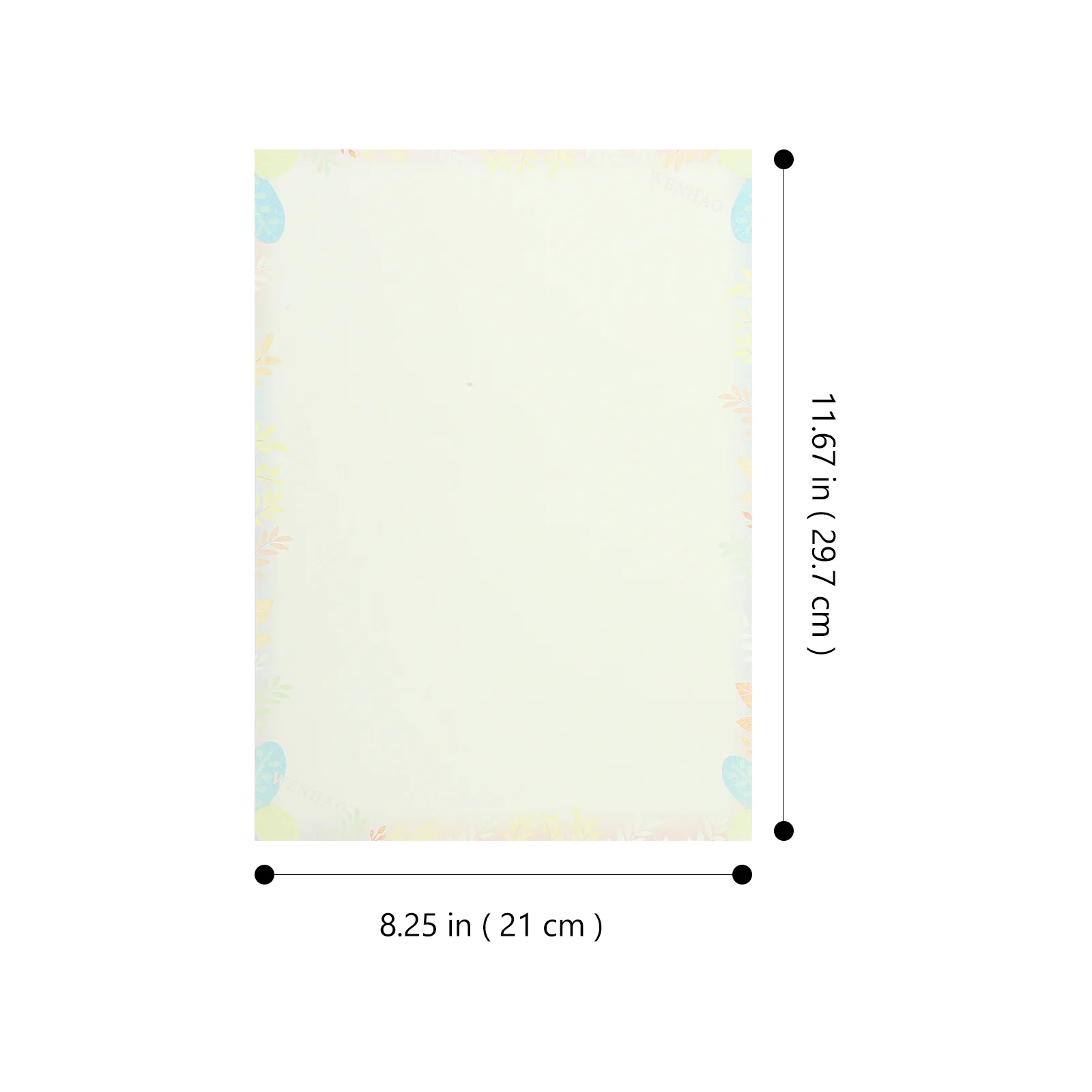 Papel plegable de encaje A4 para manualidades, Impresión de pintura de copia a Color, divisor grueso para impresora decorativa, 50 piezas, 1 paquete