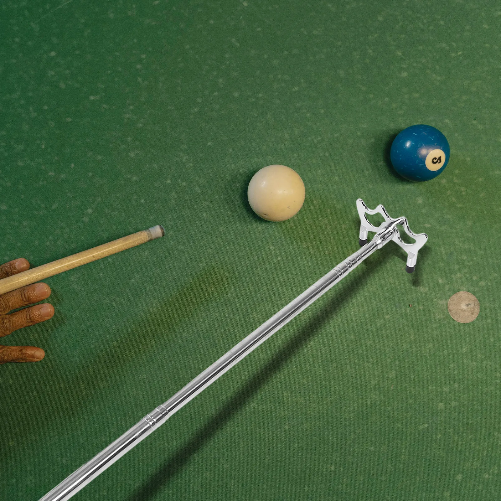 

Billiards Cue Bridge Telescoping Pool Cue Stick Retractable Removable Bridge Head Pool Table Game Competition Cues Sticks