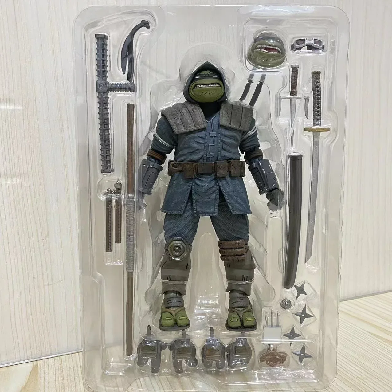 NECA TMNT Actionfigur Teenage Mutant Ninja Turtles Figur The Last Ronin Leonardo Sammlerstück Anime Modell Weihnachtsgeschenk