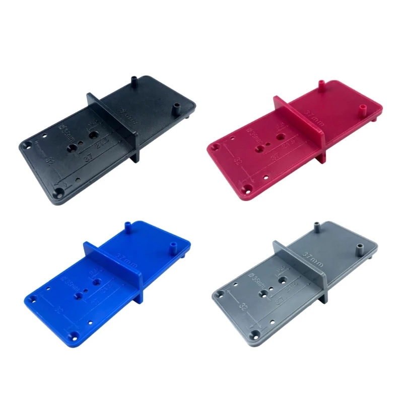 35mm 40mm Hinge Hole Locator Drilling Guide Opener Template Woodworking Tool for Door Cabinet Assemble Mounting Tool