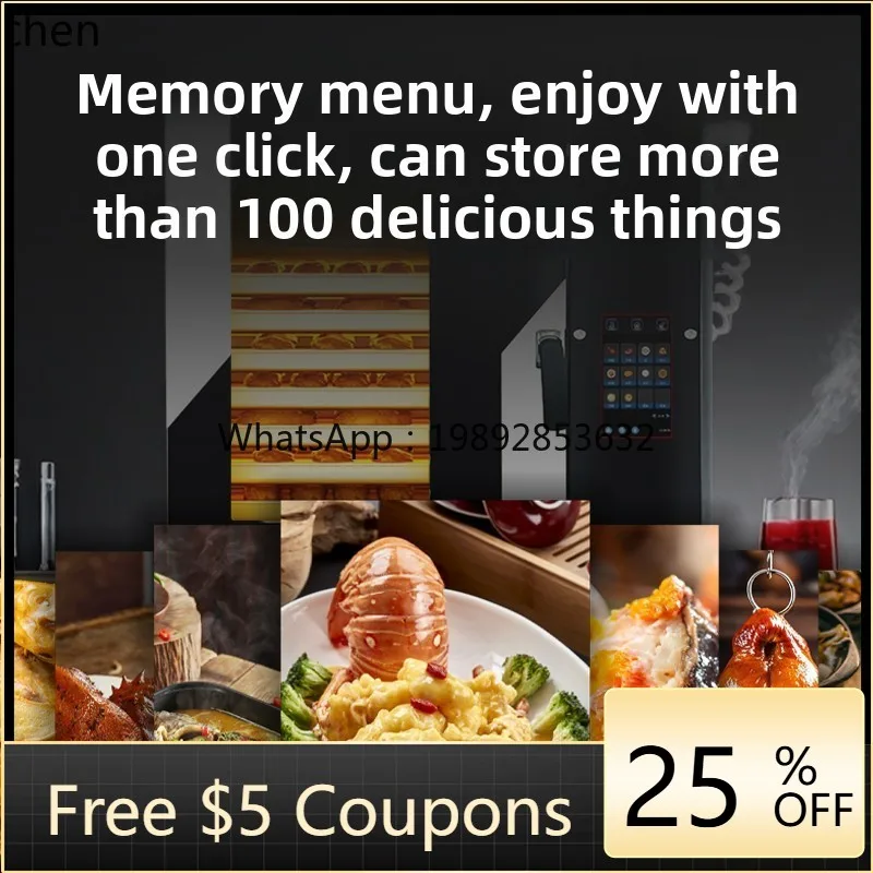 

automatic steaming oven integrated machine, large universal desktop electric oven, air stove, special roast duck for baking