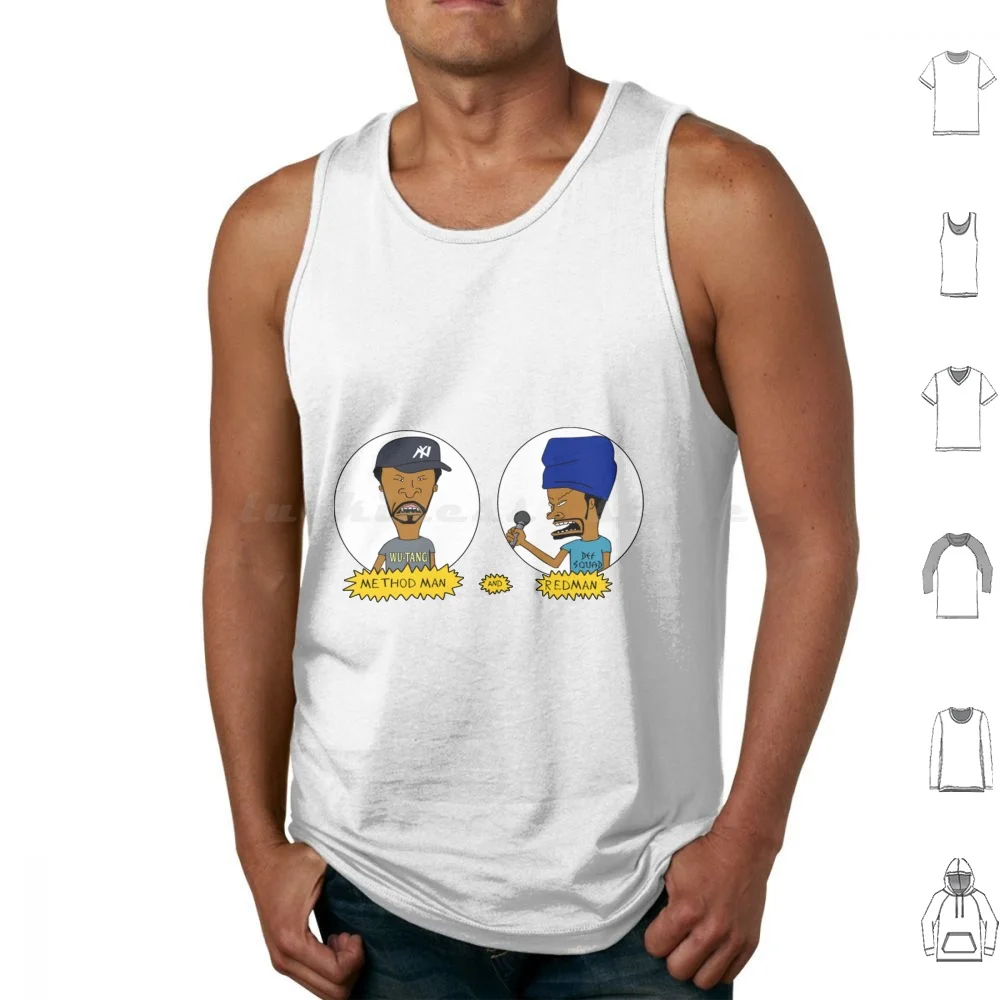 Method & Red Tank Tops Print Cotton Rap Hip Hop Music J Cole Hip Hop Kanye Kendrick Rapper Album Drake Kendrick Lamar