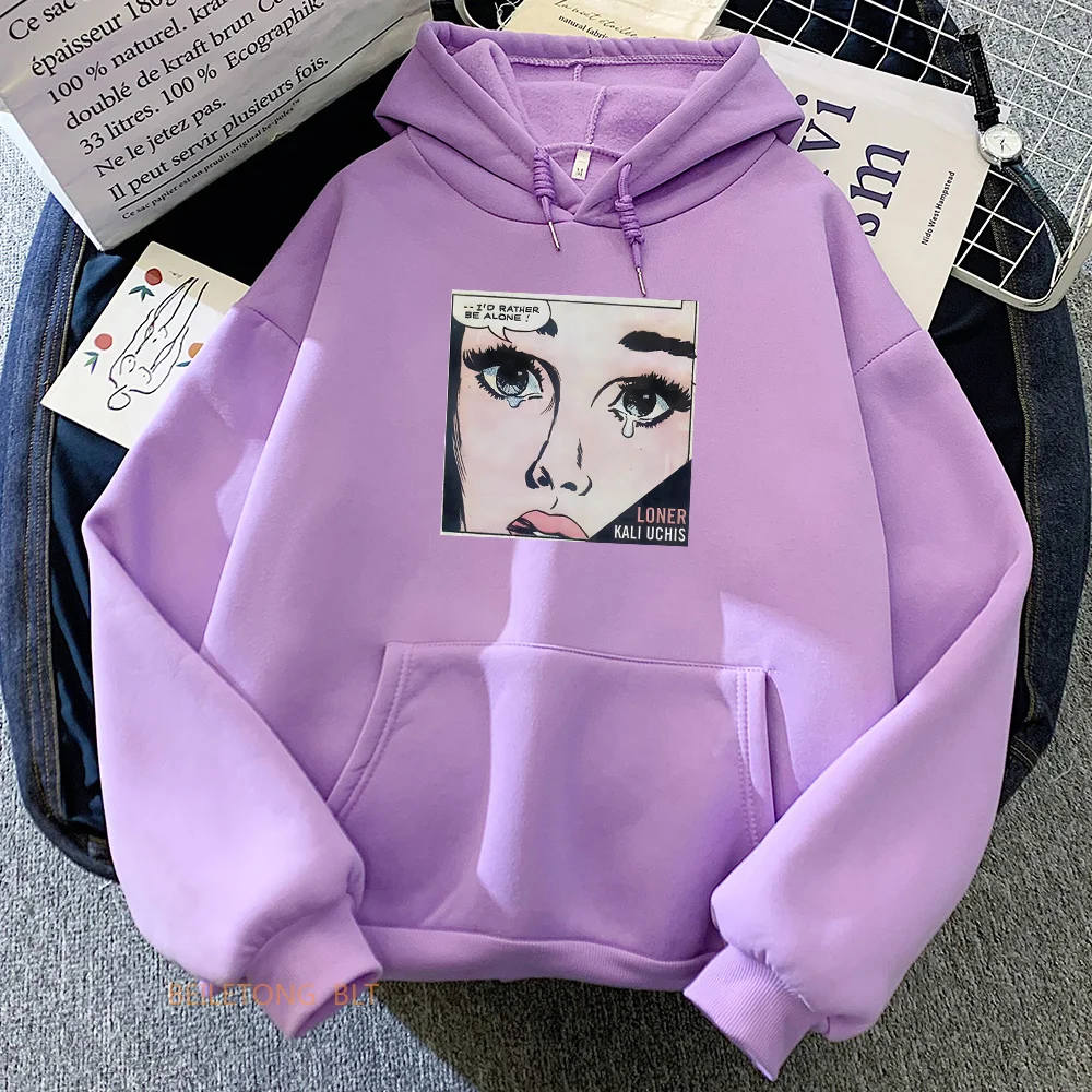 

Kali Uchis Igual Que Un Ángel Hoodies Streetwear Graphic Print Sweatshirts Ropa De Mujer Long Sleeve Winter Hooded Pullovers