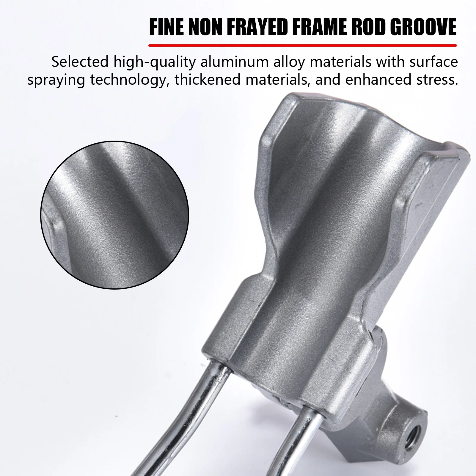 قابل للتعديل الصيد رود الرف الفولاذ المقاوم للصدأ قصبة صيد خشبية الإدراج الثابت في الهواء الطلق الصيد جهد الصيد رود تحديد تركيبات