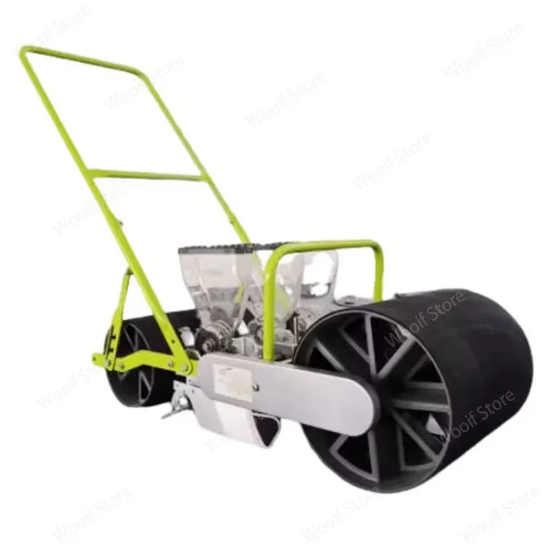 Carrot seeding planting machine cabbages vegetable hand push seeder