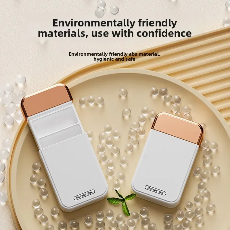 Medicine Box Customization Three Times A Day Small Medicine Box Portable Travel Medicine Sub-packaging Small Box Carry Mini