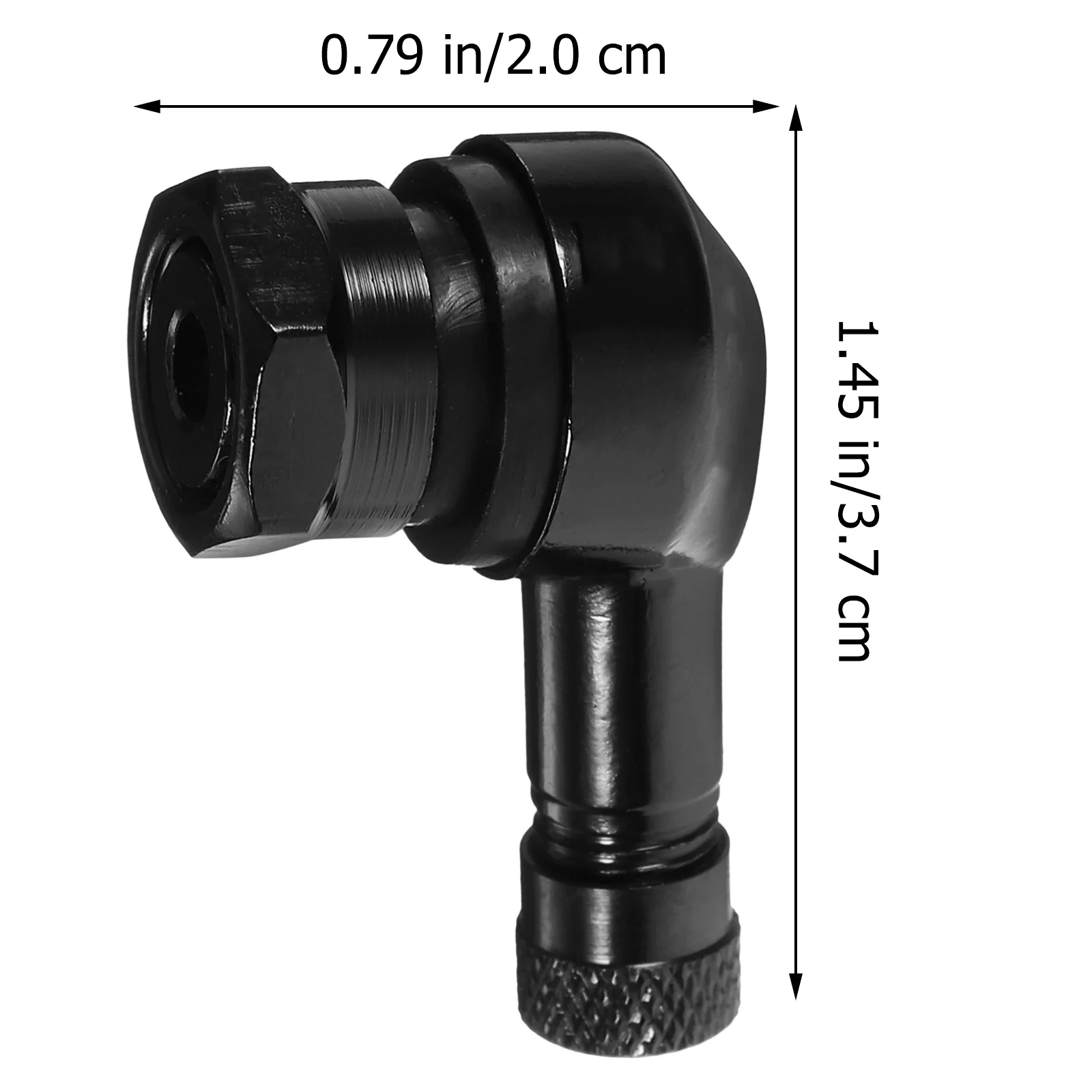 2개입 직각 밸브 스템 캡 오토바이 타이어 압력 더트 커버 범용 스테인리스 스틸 자동차 액세서리