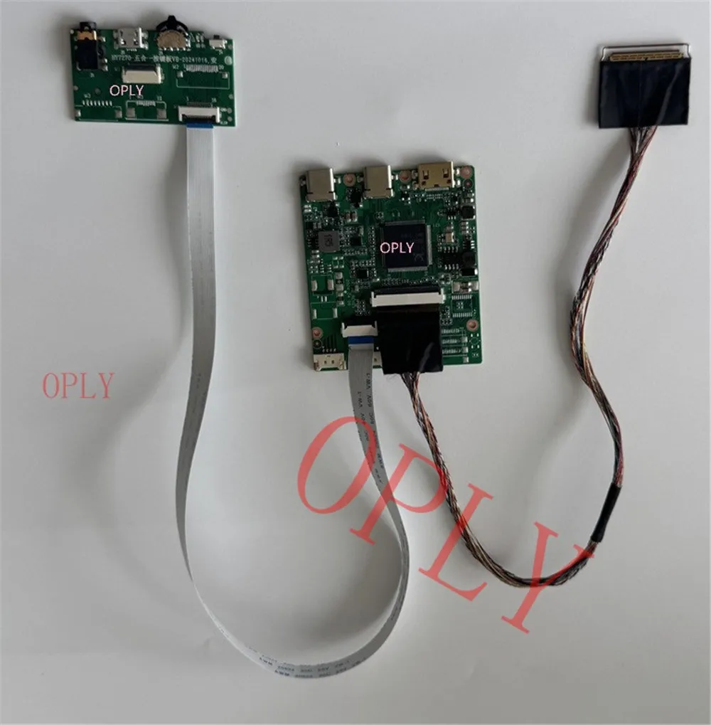LVDS 2 TYPE-C MINI HDMI-compatible Control Board Kit for LP156WH2 LP156WH3 LP156WH2-TLRB 15.6' 1366X768 Screen LED Panel DIY