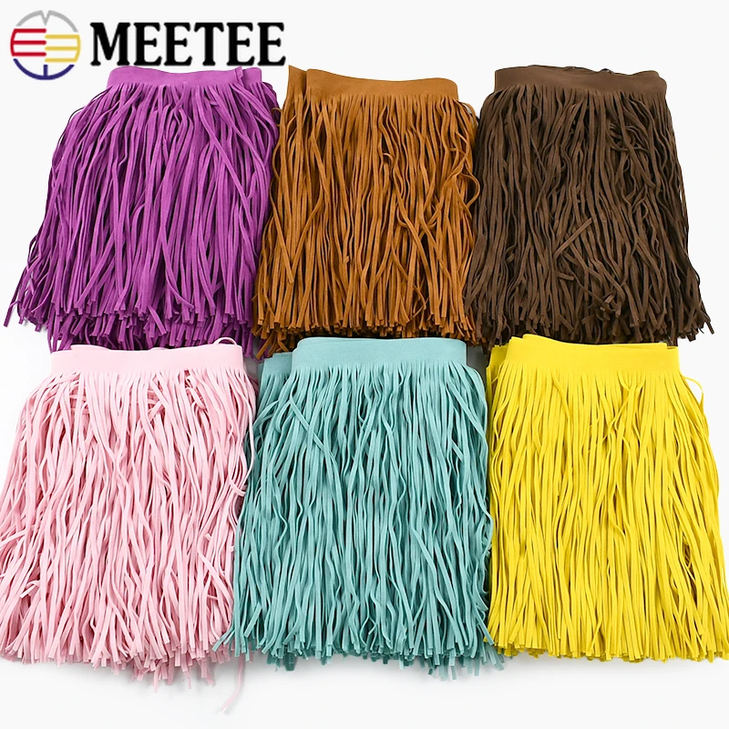 

1-5Meters 15cm Suede Tassel Fringe for Clothes Curtain Trim Lace Ribbon Bags Shoes Decorative Tassels DIY Sewing Accessories