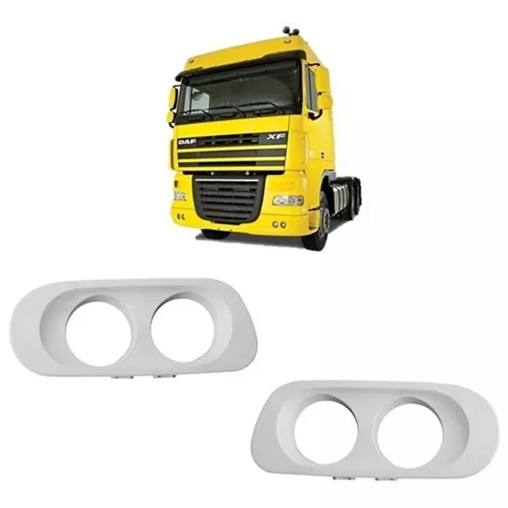 1 Pair FOG LAMP COVER FITS FOR DAF XF 105 Truck Bezel Light Surround Part 1649364 1683722 1649363 1683721