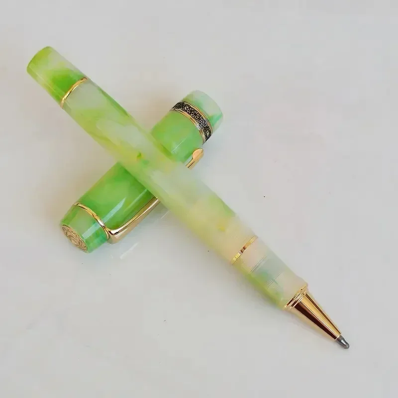 

Kaigelu 316 Roller Pen Beautiful Acrylic Material Writing Present Office Business Black Ink Stationery Gift For Men And Women