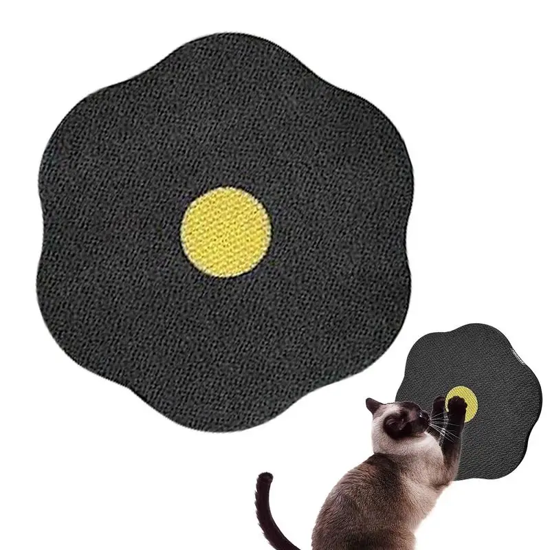 Scratch Pad For Cats Detachable Cat Scratching Pads With Double Sided Tape Indoor Pet Relaxing Toys High Density Easy