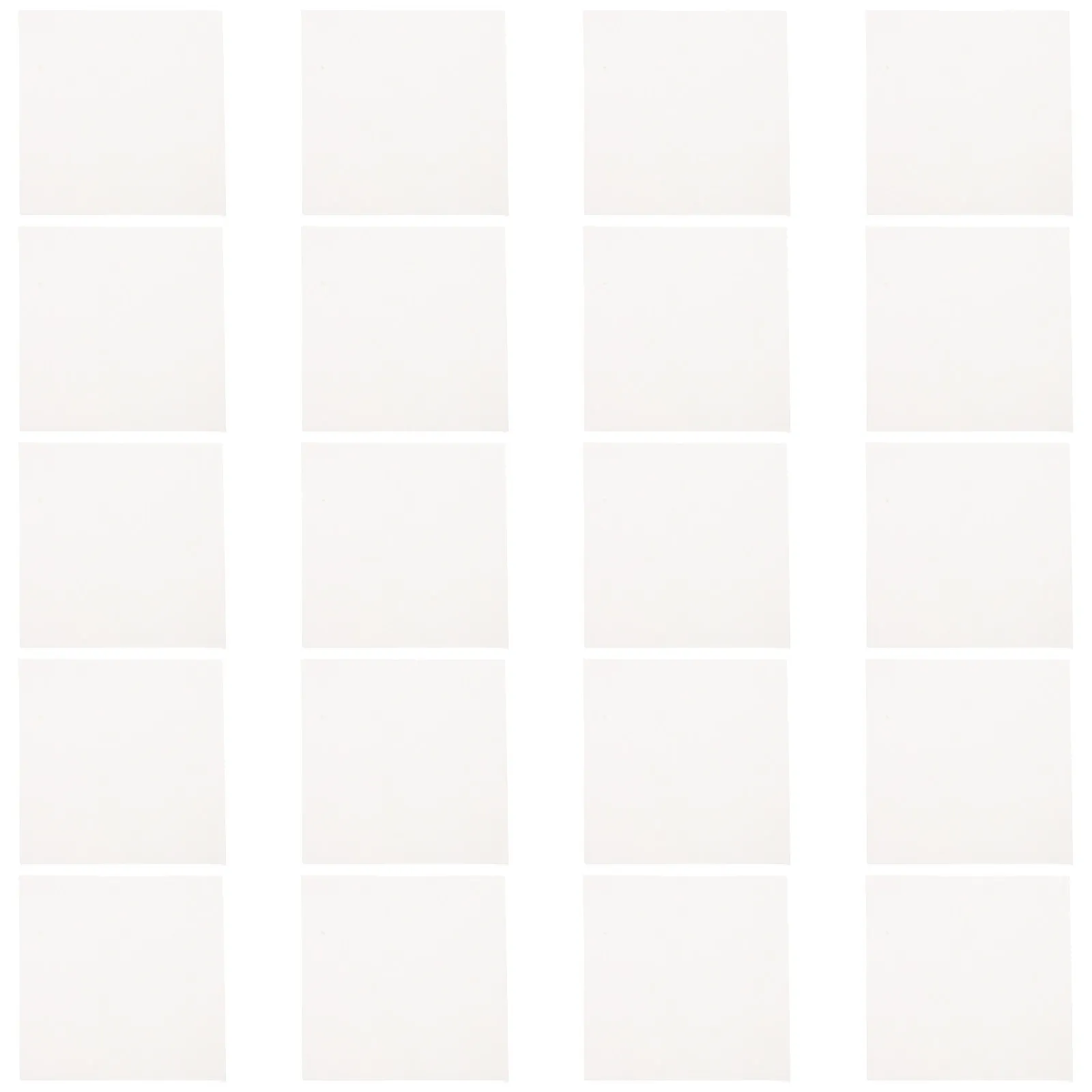 80Sheets White Square Qualitative Filter Paper Laboratory 3.94x3.94 Chemical Analysis Filtration Sheets for Lab Use