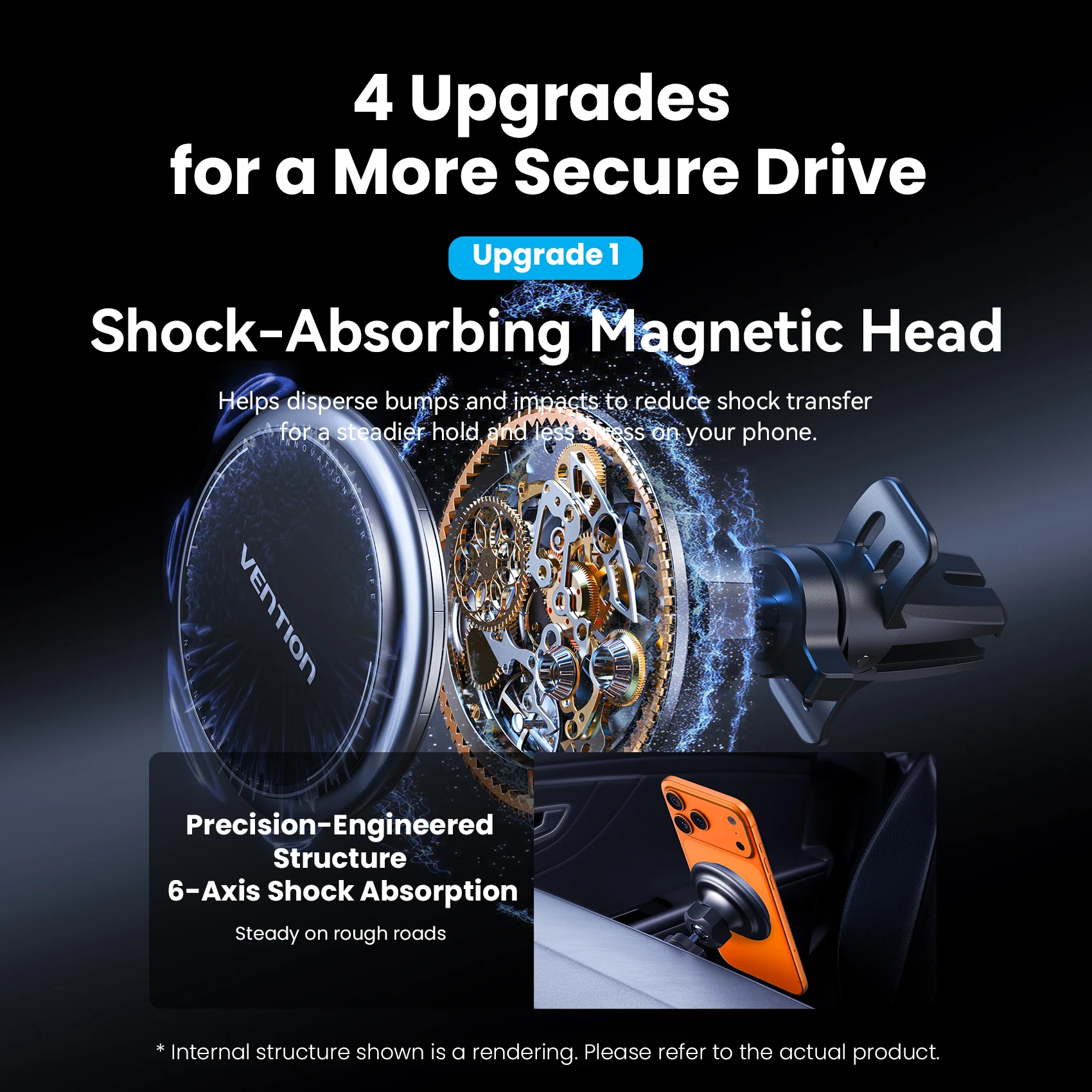 Vention Uchwyt Samochodowy Mag – Magnetic Phone Holder For Car Vent recenzja i cena