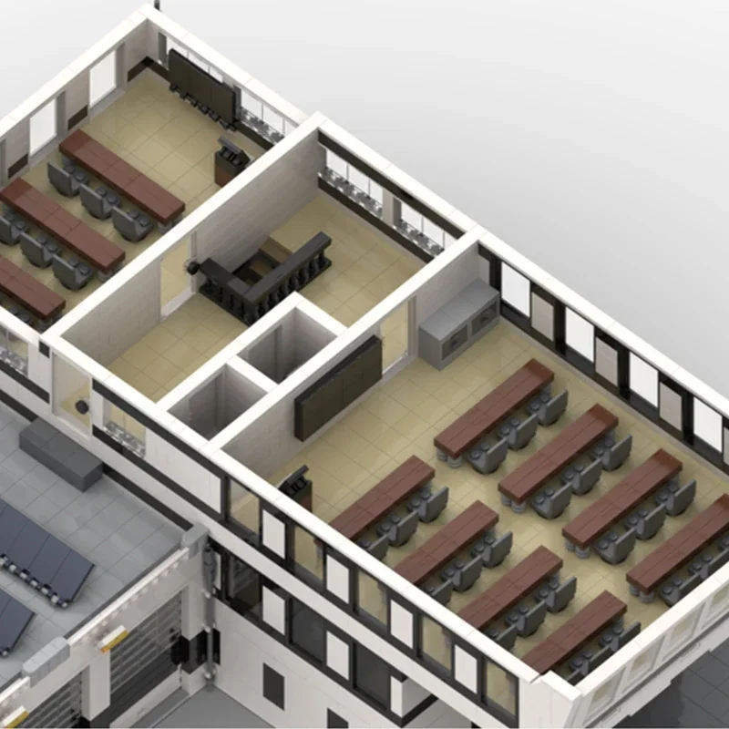 Cidade rua vista modelo moc tijolos de construção alemanha estação seg tecnologia blocos modulares presentes brinquedos natal diy conjuntos montagem