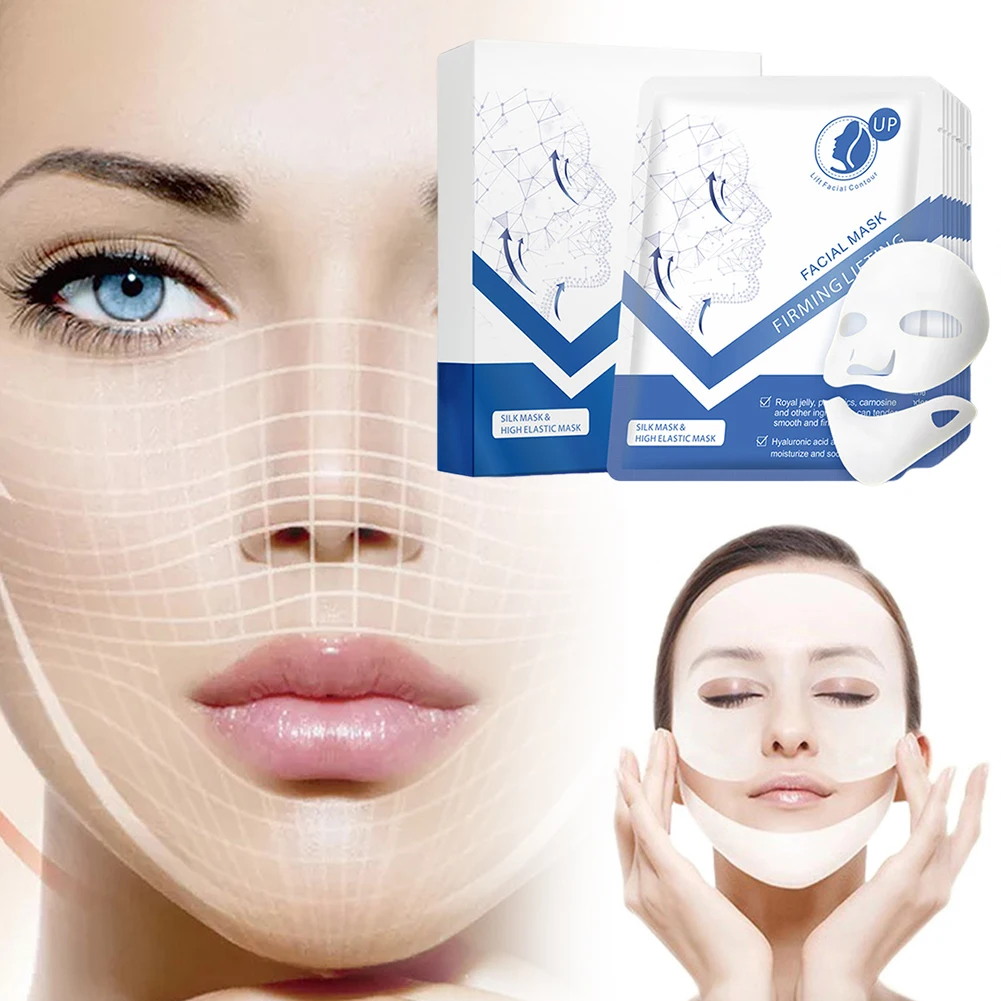 Moisturizing Facial Mask 10/20/30pcs Hyaluronic Acid Sheet Mask Collagen Face Mask Intenses Hydration Firming Mask Skin Care