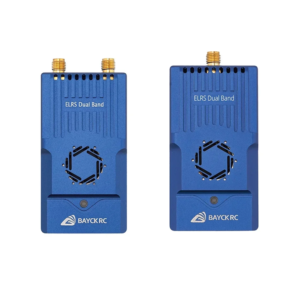 BAYCK Nano ELRS TX 모듈 - 915MHz/2.4GHz 1W 듀얼 밴드, 냉각 팬, FPV 레이싱 드론용 장거리