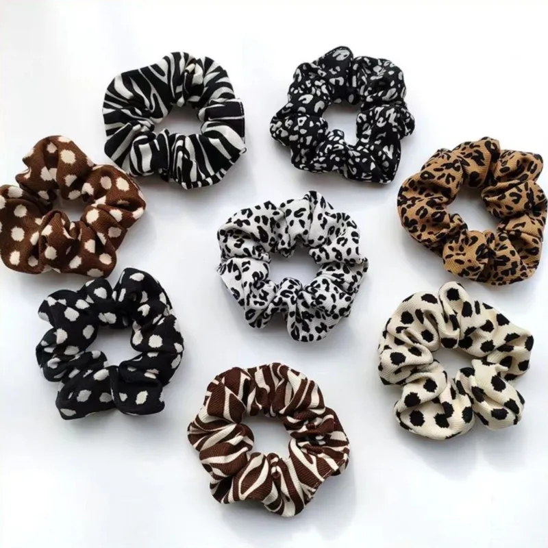 New Design Elastic Hair Bands Ribbon Ponytail Hair Scrunchies Hair Ties For Women Girls