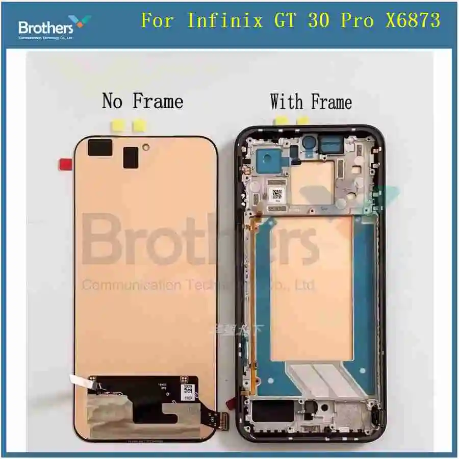 678-amoled-for-infinix-gt-30-pro-x6873-lcd-display-touch-screen-digitizer-with-frame-display-with-fingerprint