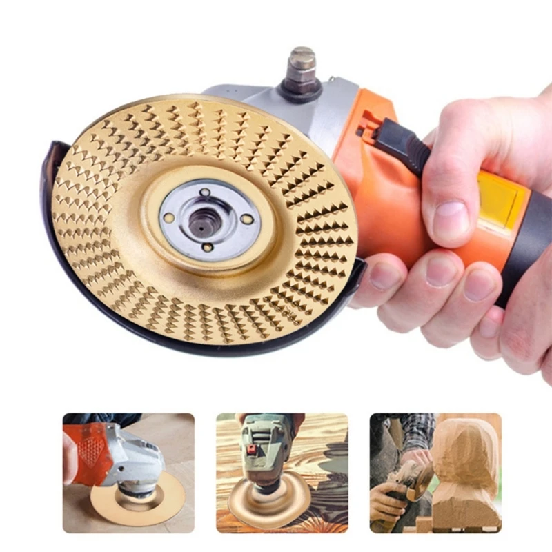 

3Pcs Wood Grinding Wheel Rotary Disc Sanding Woodworking Carving Abrasive Disc Tools for Wood Peeling Grinding DropShipping