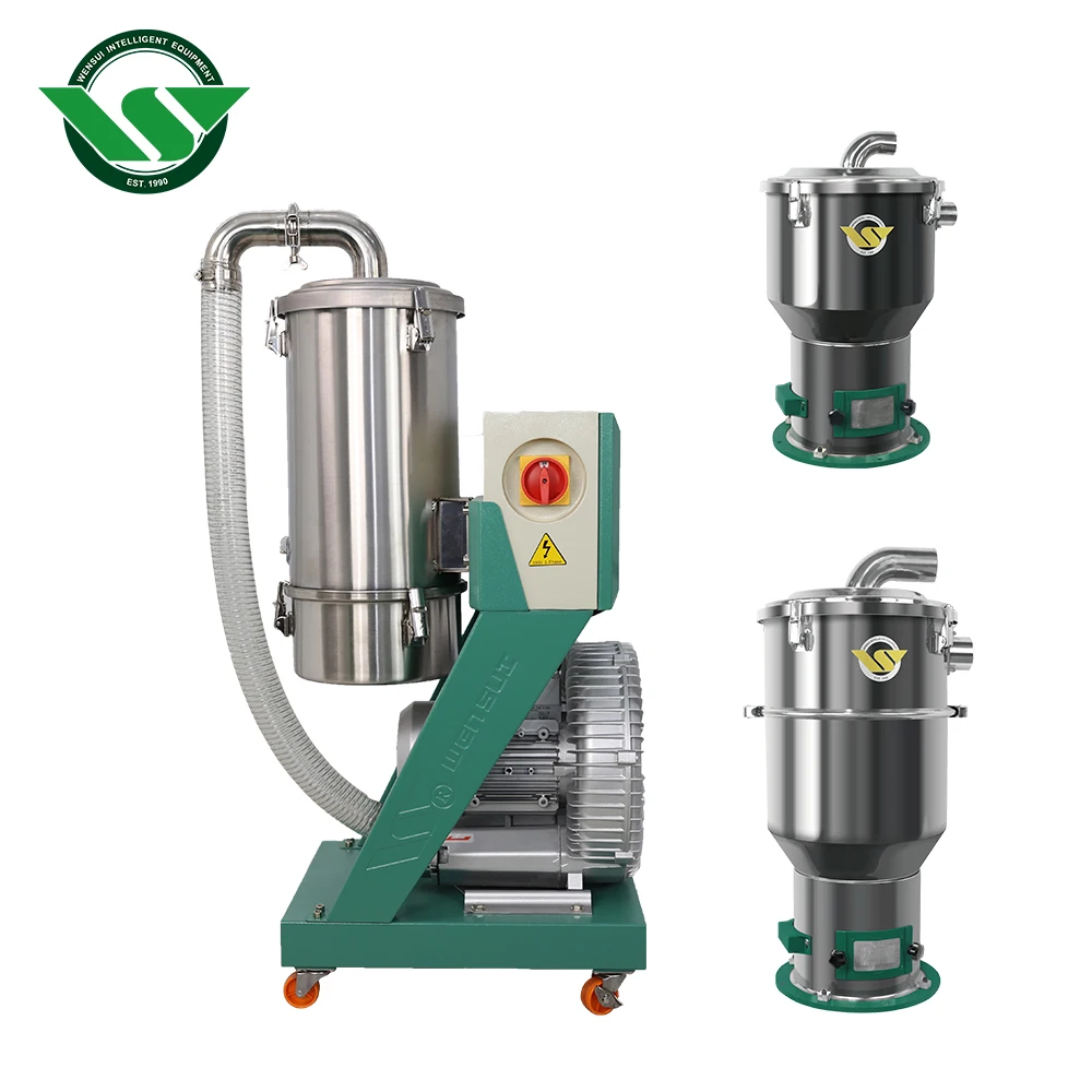 Automatic plastic material feeding hopper vacuum suction feeder auto loader hopper loader