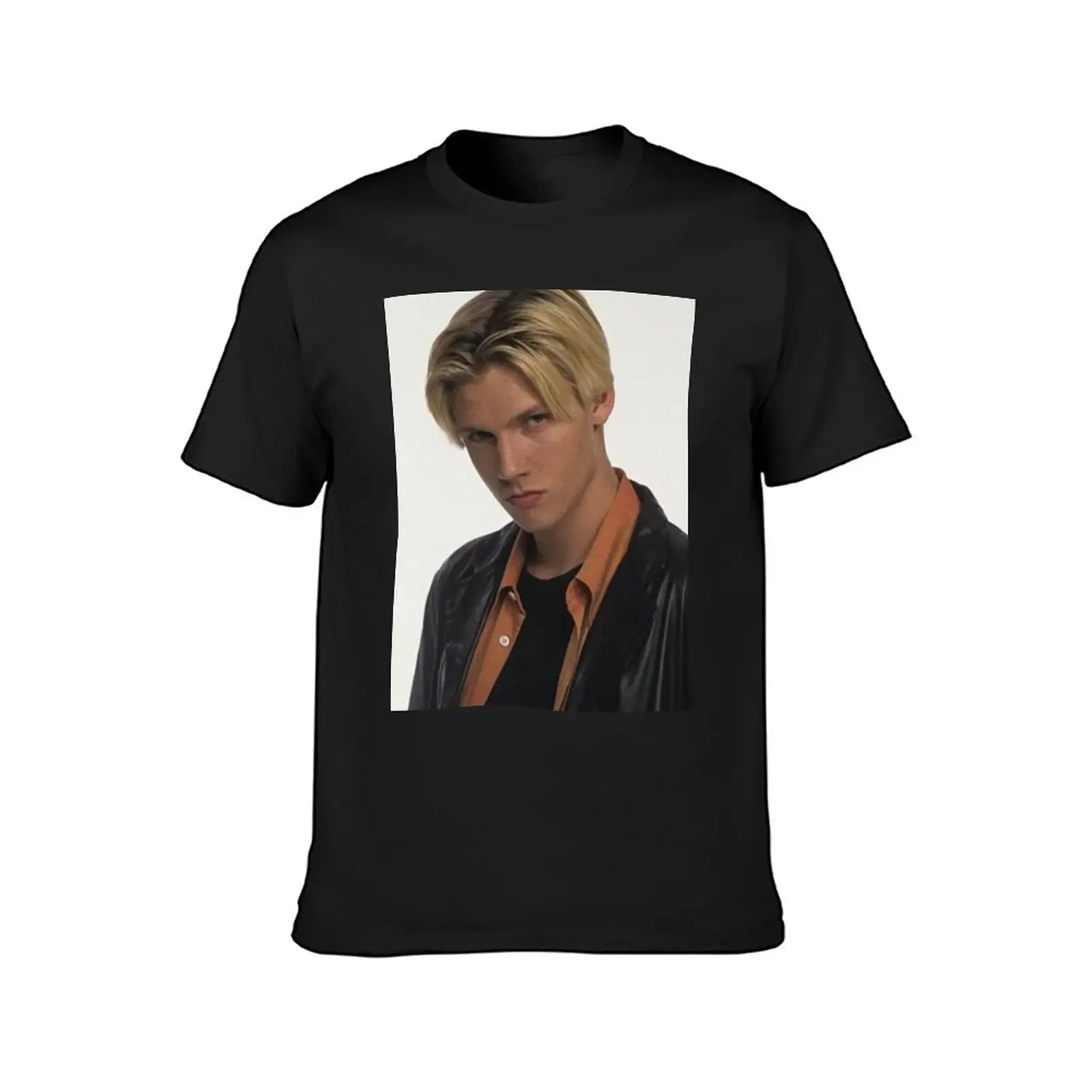 Album - Nick Carter T-Shirt blacks boys whites tees graphic t shirts men clothings