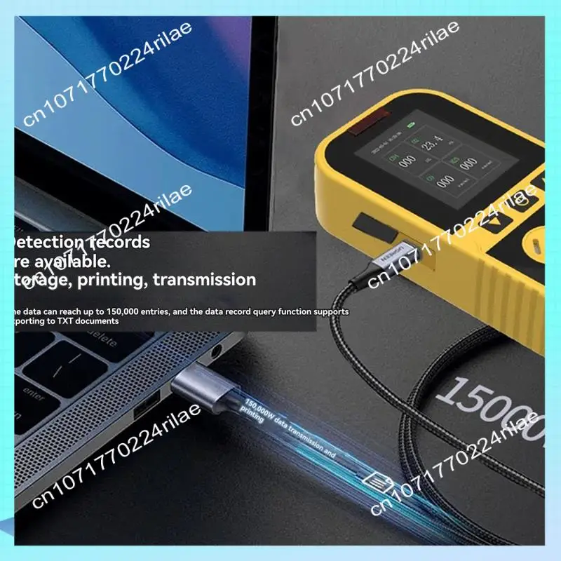 

A17Z 4-In-1 Gas Detector With Sensors For Carbon Monoxide Oxygen And Toxic Gases Portable Harmful Alarms For Safety